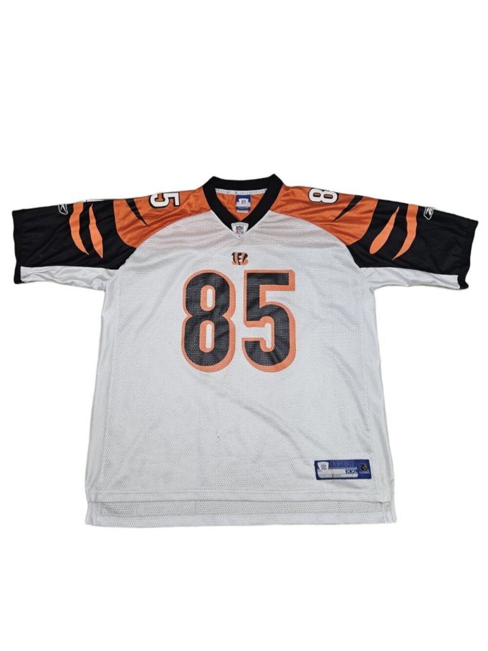 Chad Ochocinco Bengals #85 Reebok NFL Jersey 2XL White